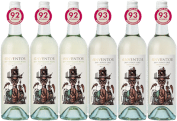 The Inventor Mixed White Wine Pack Sauvignon Blanc & Pinot Gris