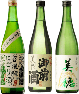 Supersake Japanese Sake 3-pack 750mL