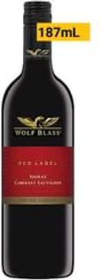Wolf Blass Red Label Cabernet Shiraz Sauvignon   Case of 24