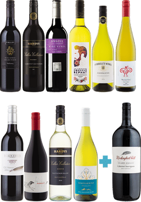 10 Mixed Wines + Free Magnum